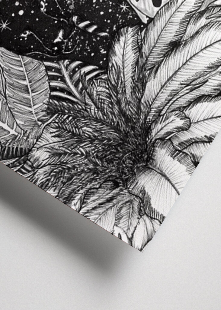 Pantera de la selva estrellada