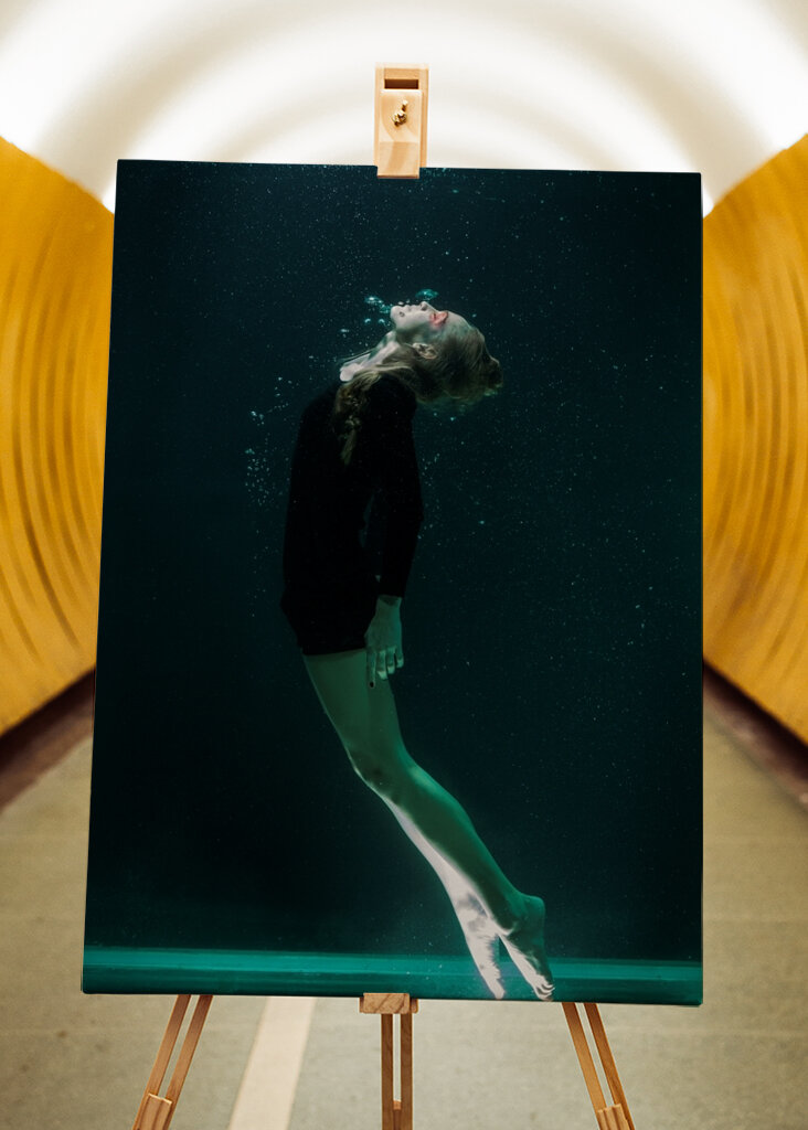 Untergetauchte Gelassenheit