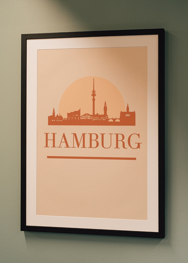 Hamburg sziluett