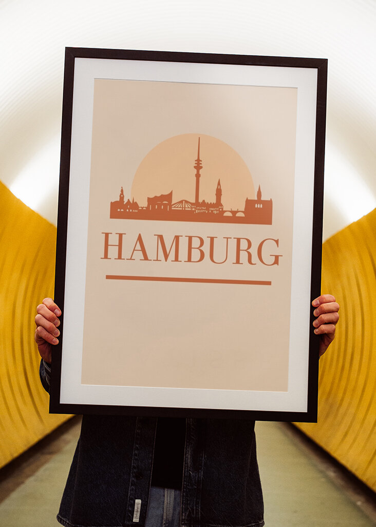 Hamburg sziluett