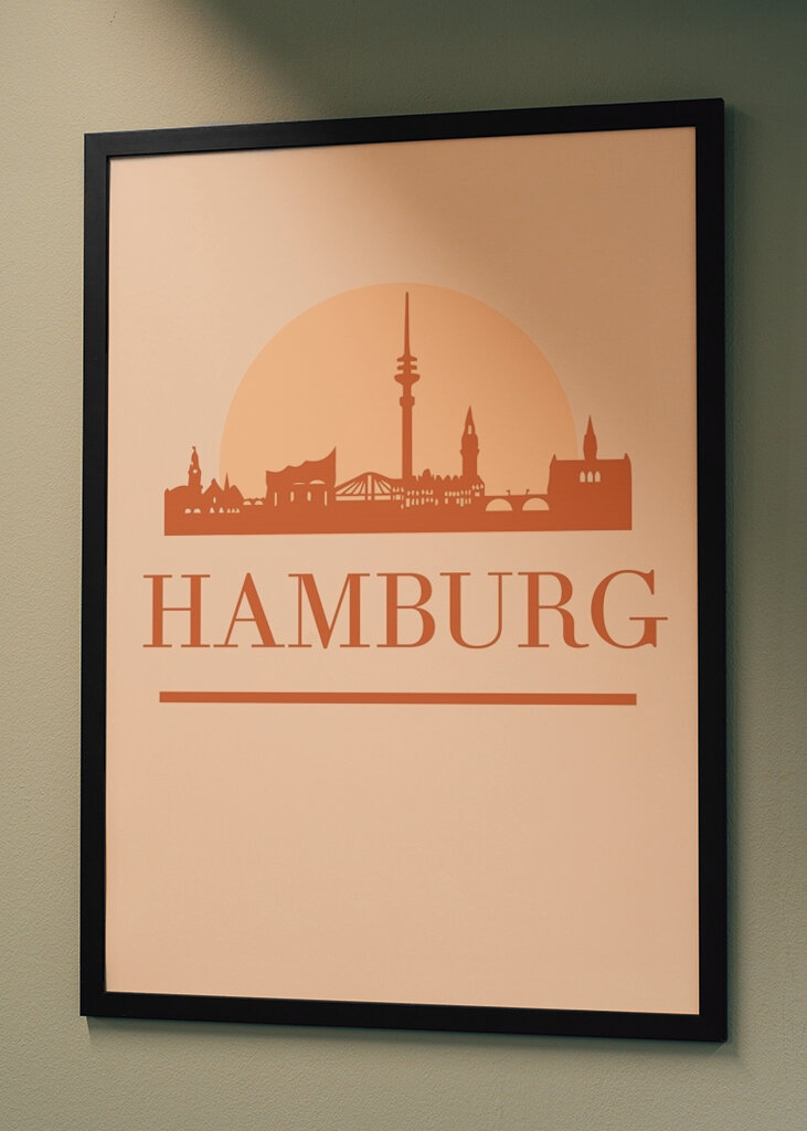Hamburg sziluett