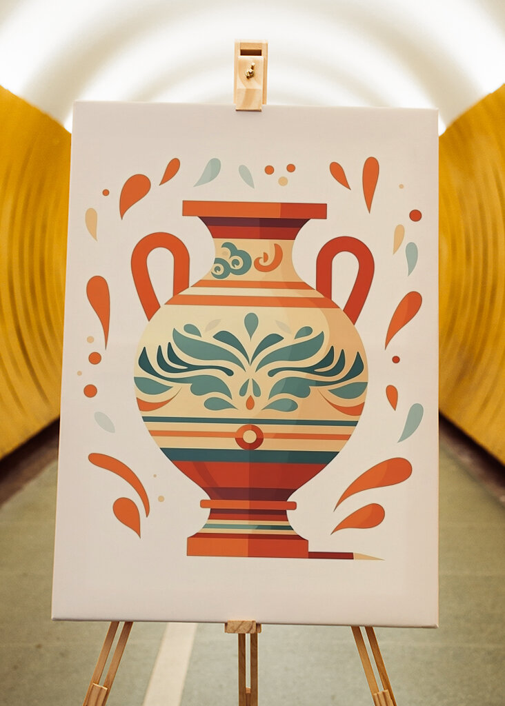 Eloisa keraaminen pullo