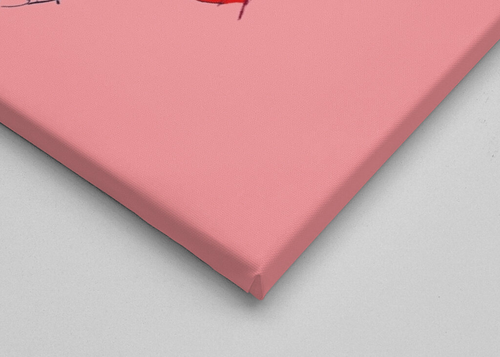 Afslappende karmosinrød form