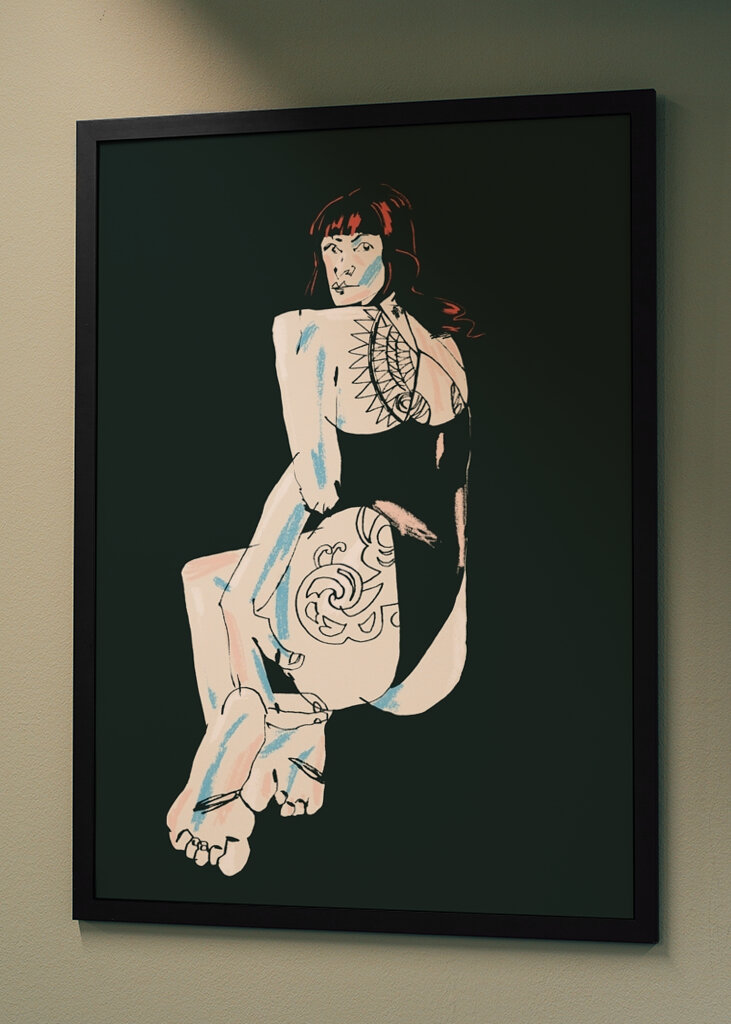 Tatoveret refleksion