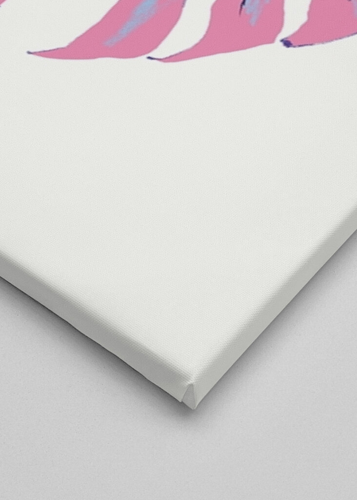 Lyserød Monstera Drøm