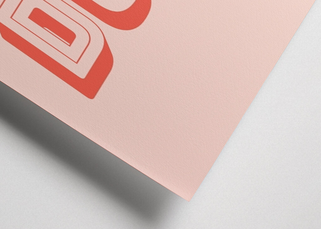 Typographie audacieuse amusante