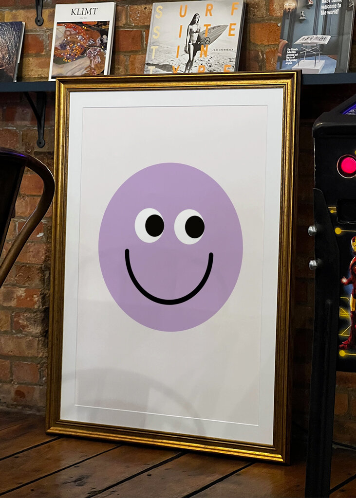 Fialový úsmev potešenie