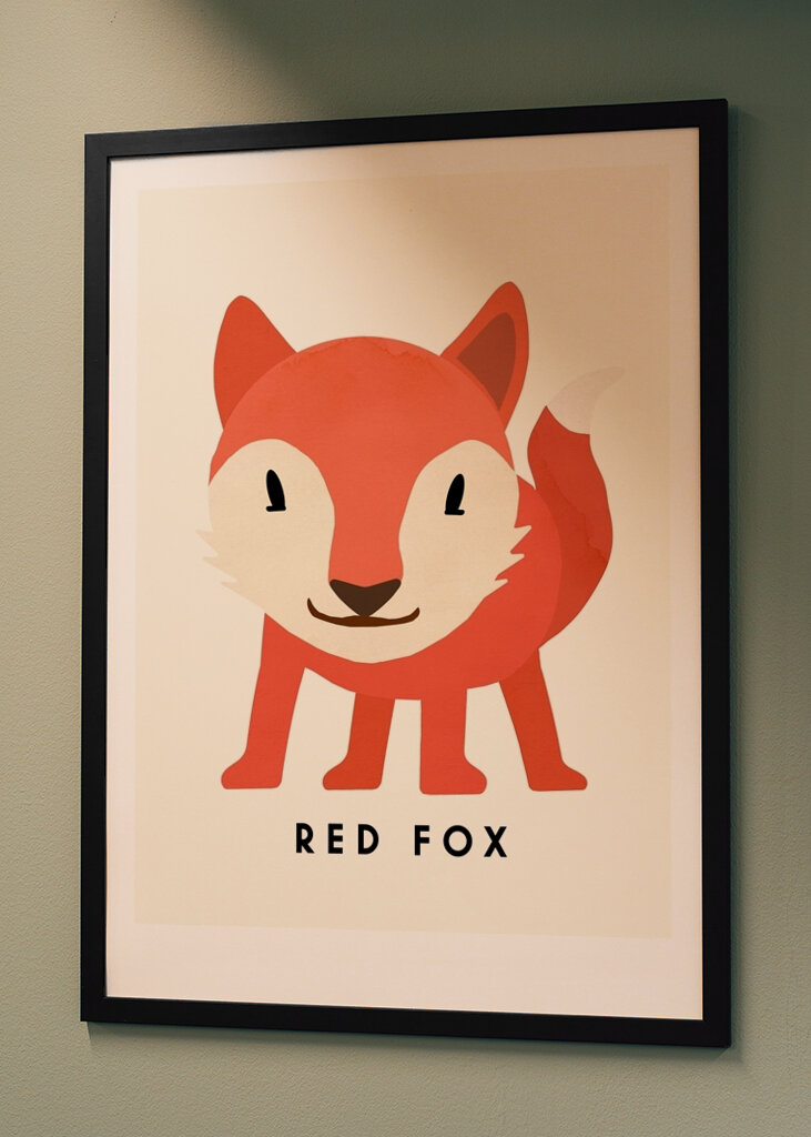 Charm de zorro juguetón