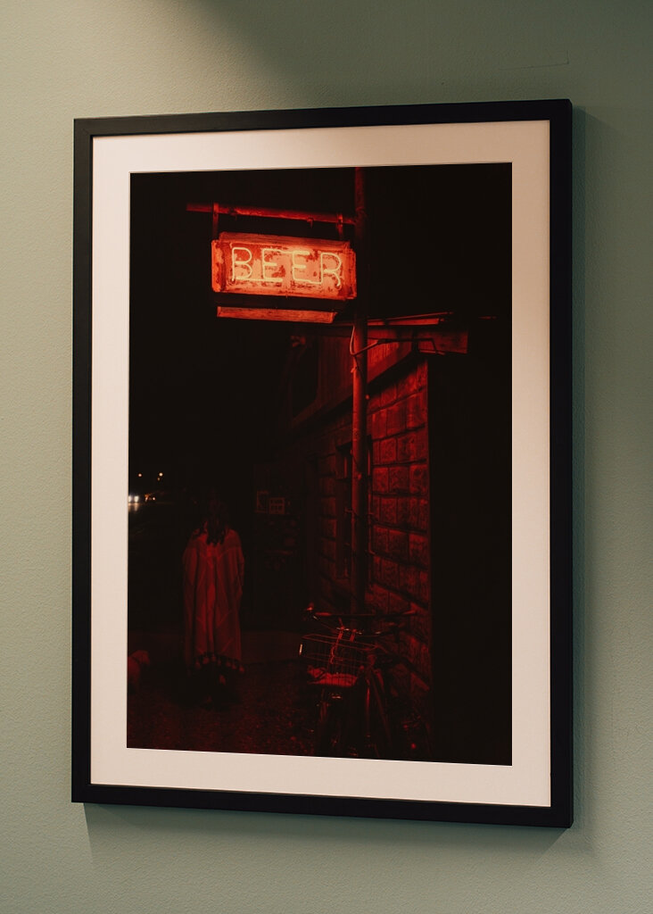 Neon Nachtspaziergang