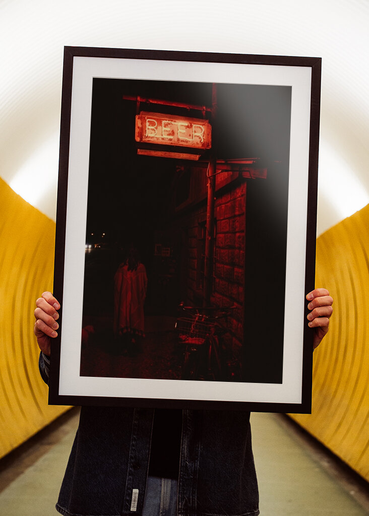 Neon Nachtspaziergang