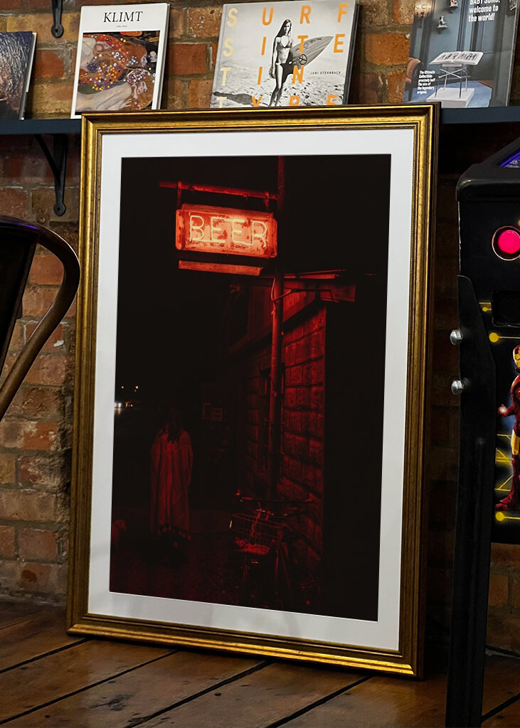 Neon Nachtspaziergang