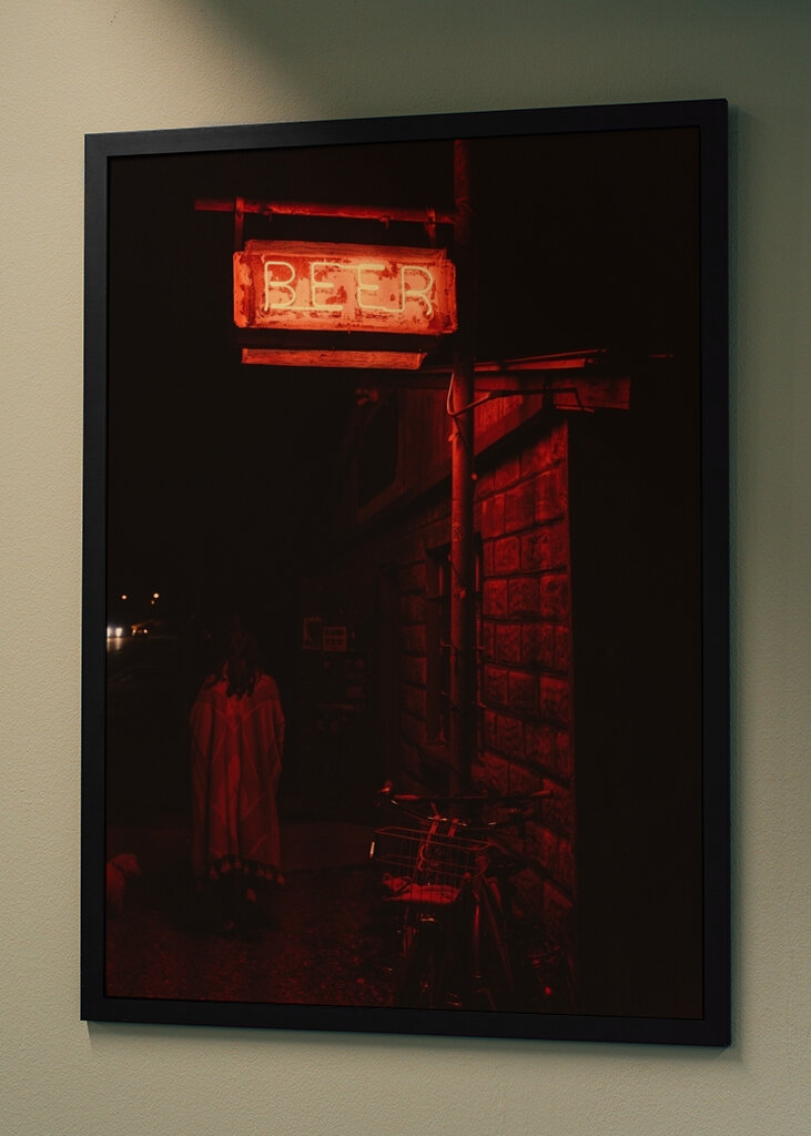 Neon Nachtspaziergang