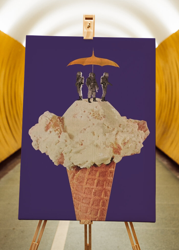 Caminata por el desierto cósmico