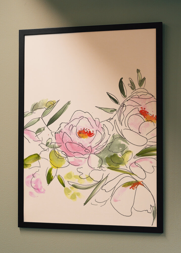 Soft Floral Whispers