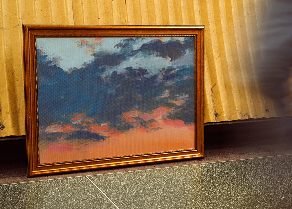 Ohnivé stíny oblohy