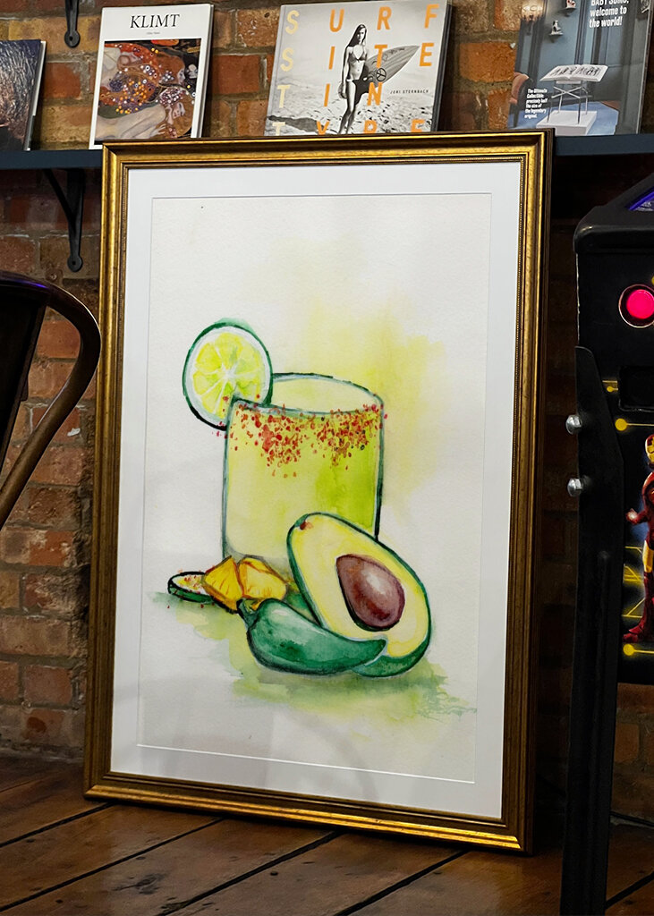 Avokádová směs blaženosti