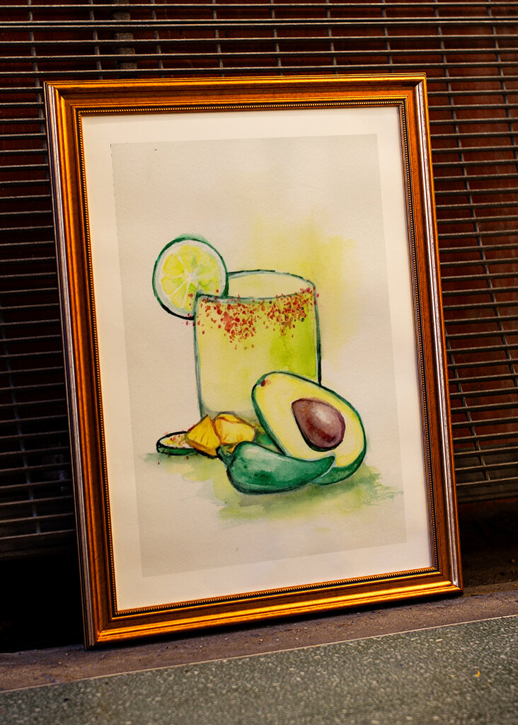 Avokádová směs blaženosti