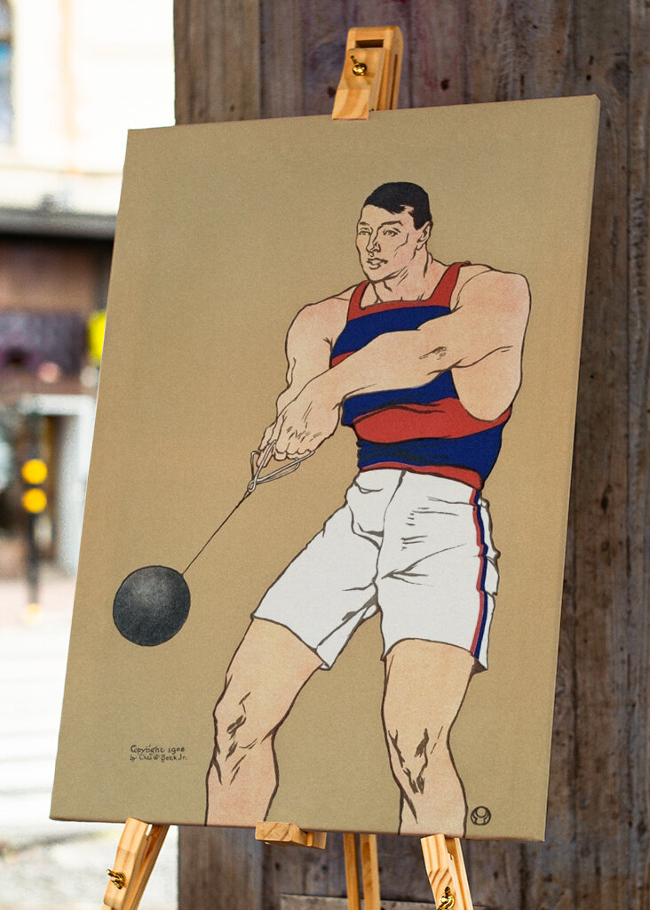 Lanzamiento de martillo (1908)