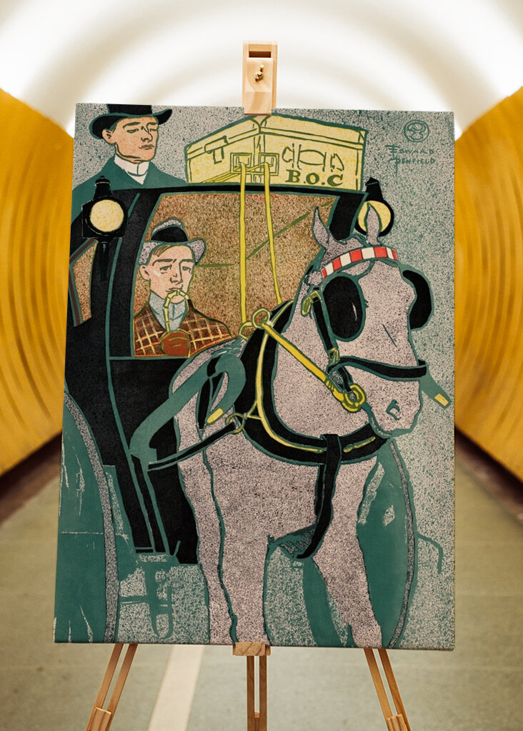 Hombre en carruaje (1896)	