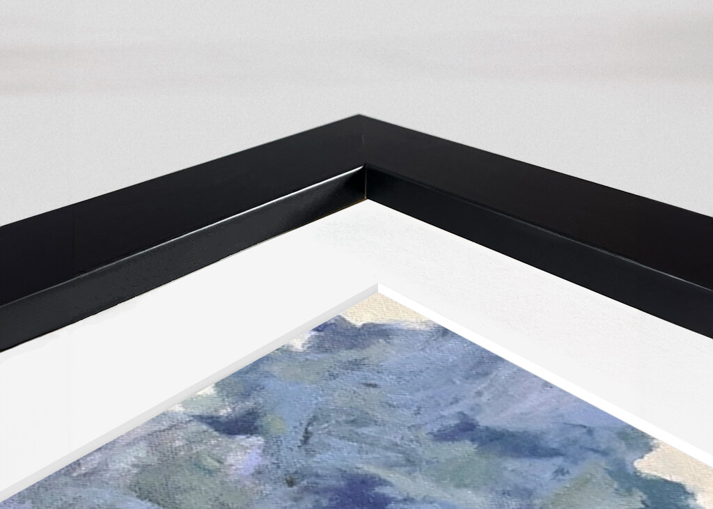 Misty Woodland Scene