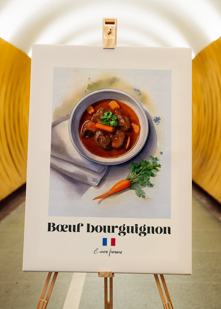 Rindfleisch-Bourguignon