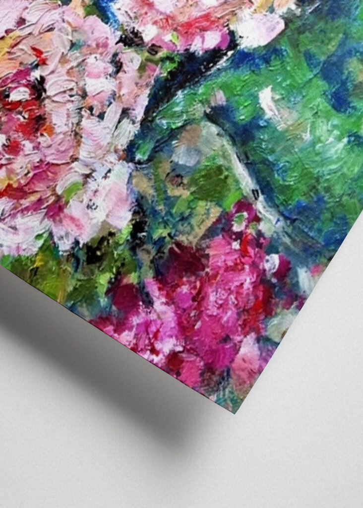 Blütenblätter in Blüte