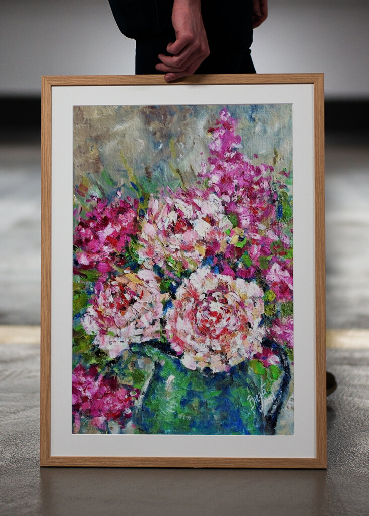 Blütenblätter in Blüte