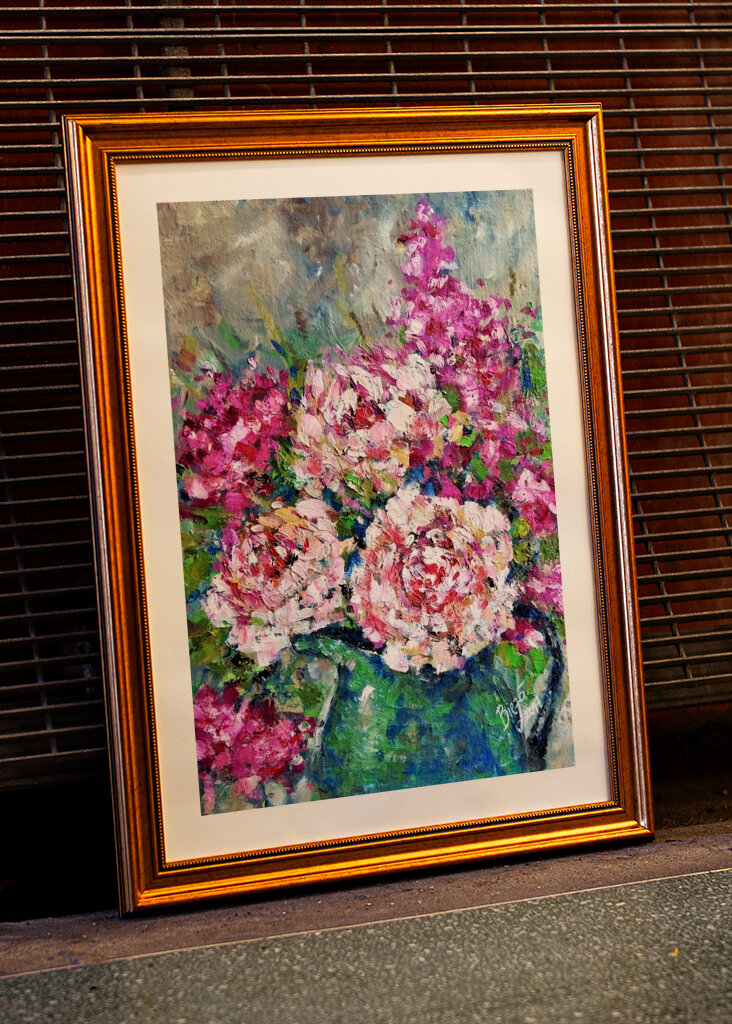 Blütenblätter in Blüte