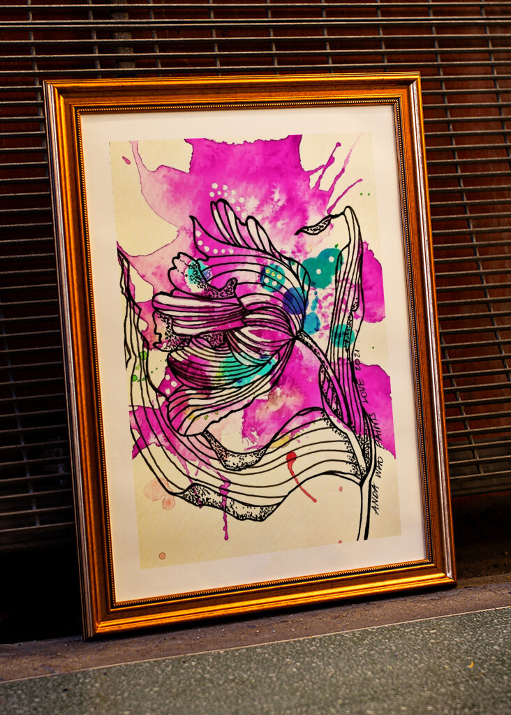 Floral Fusion Splash