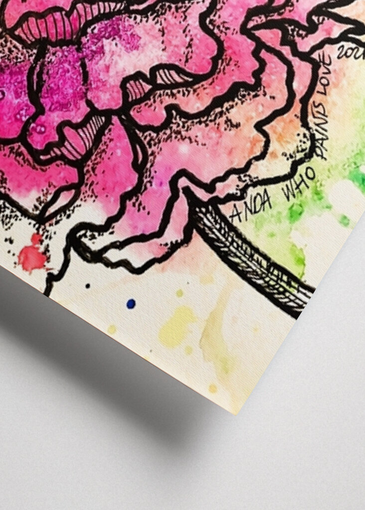 Blühende Ausstrahlung