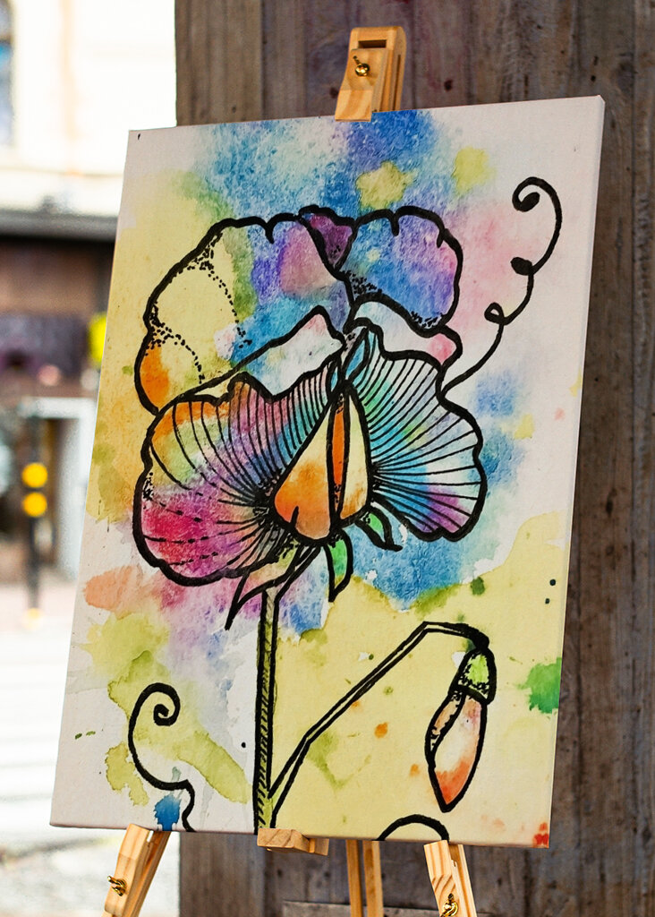 Colorful Bloom Burst