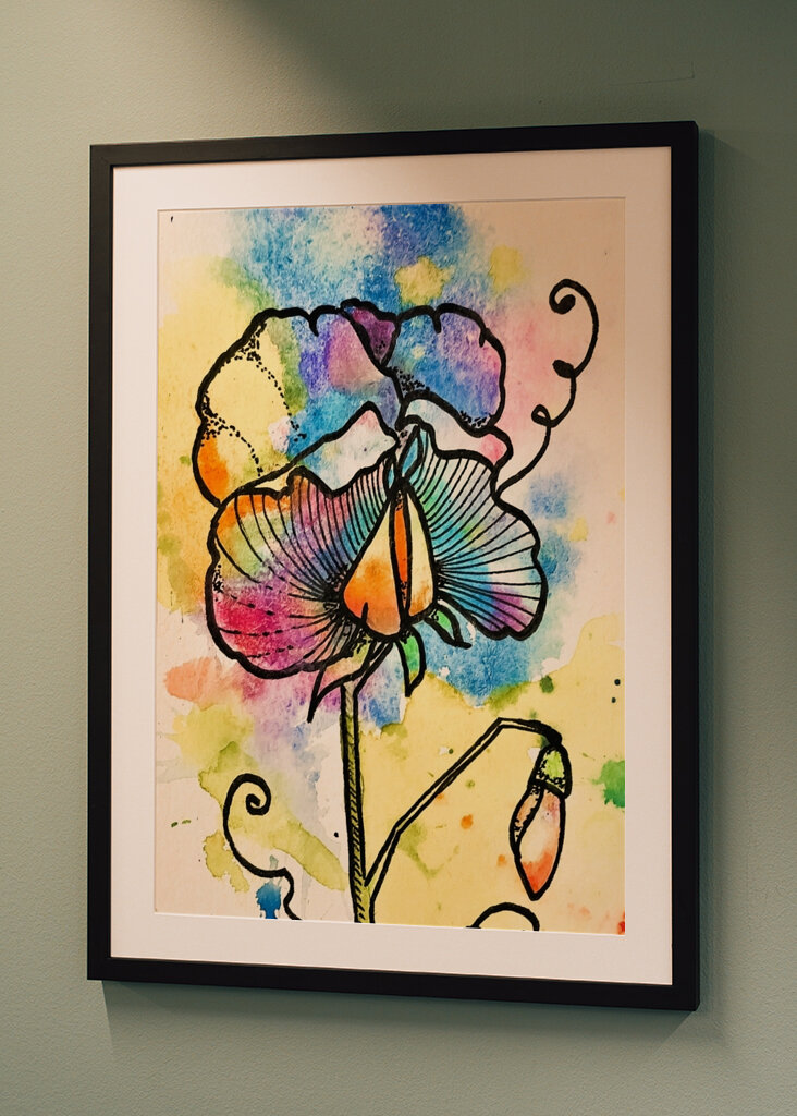 Colorful Bloom Burst