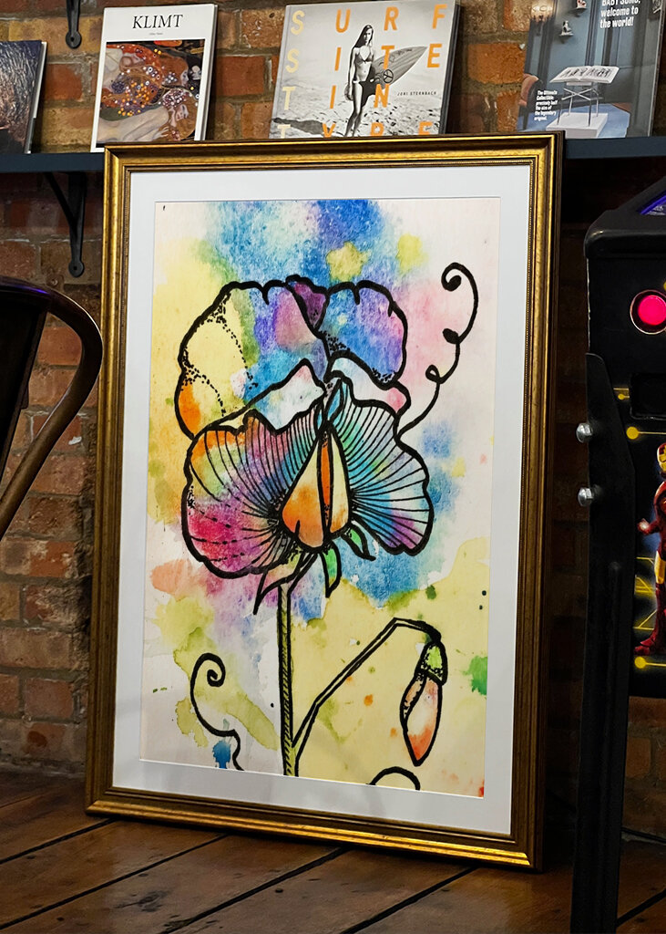 Colorful Bloom Burst