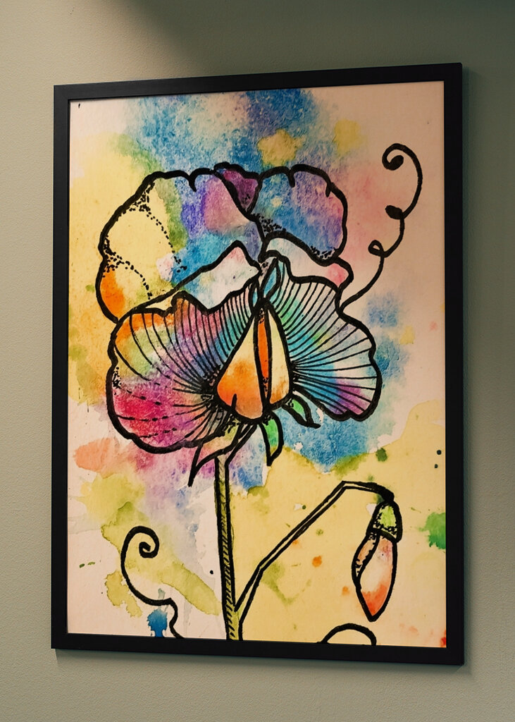 Colorful Bloom Burst