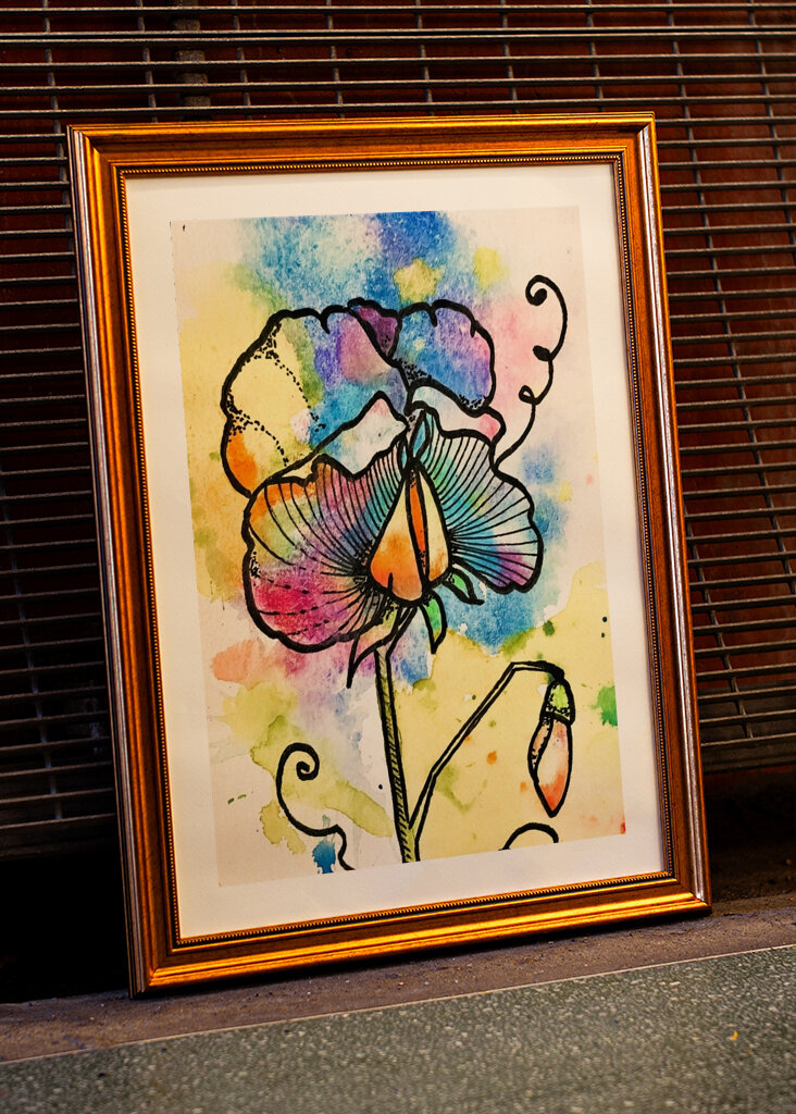 Colorful Bloom Burst