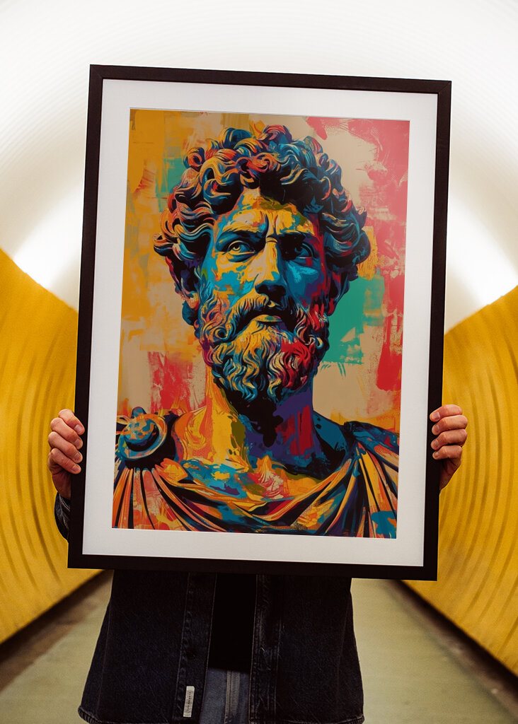 Marcus Aurelius Pop Art