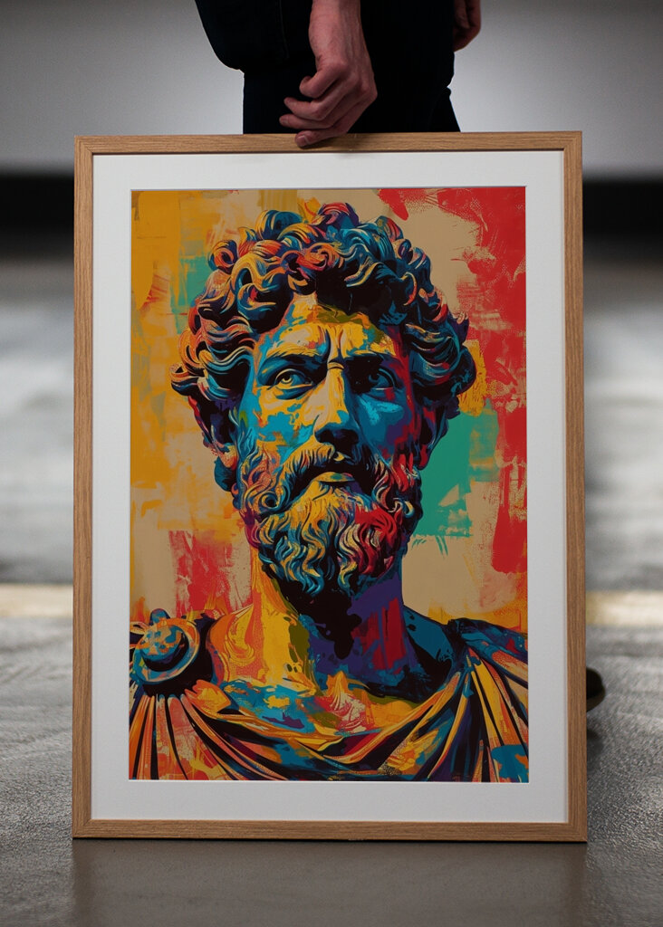 Marcus Aurelius Pop Art