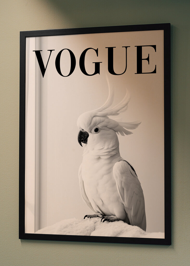 Vogue, Zdjęcie Białej Kakadu