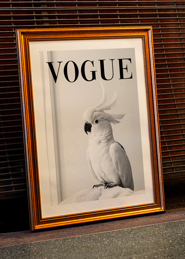 Vogue, Zdjęcie Białej Kakadu