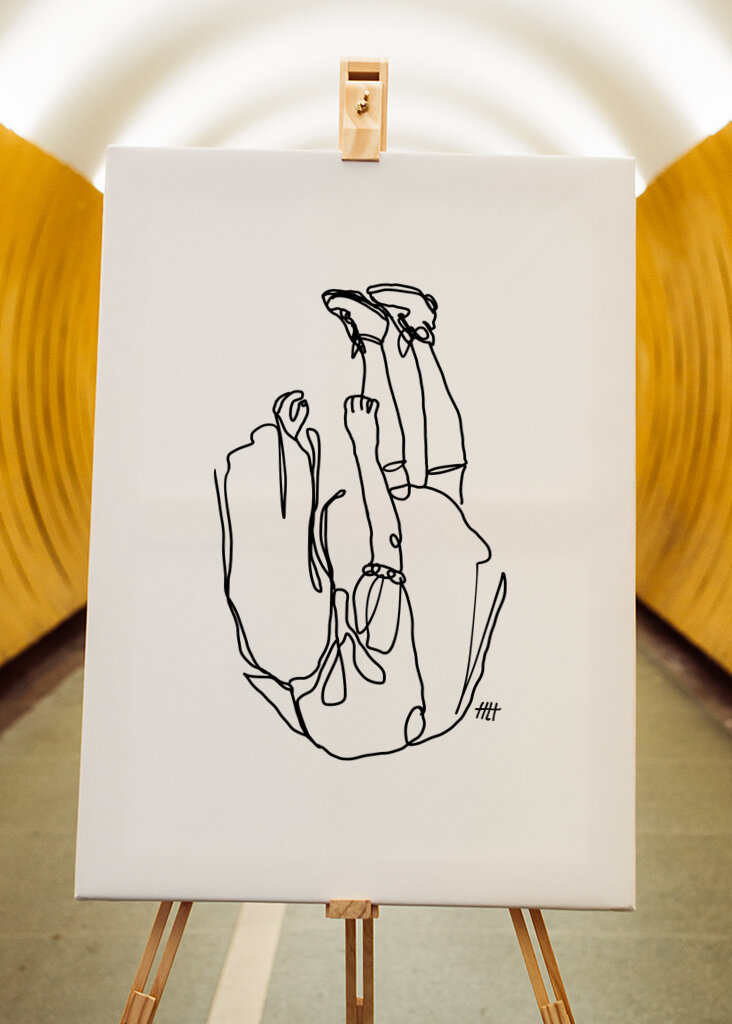 Schwebende Linescape