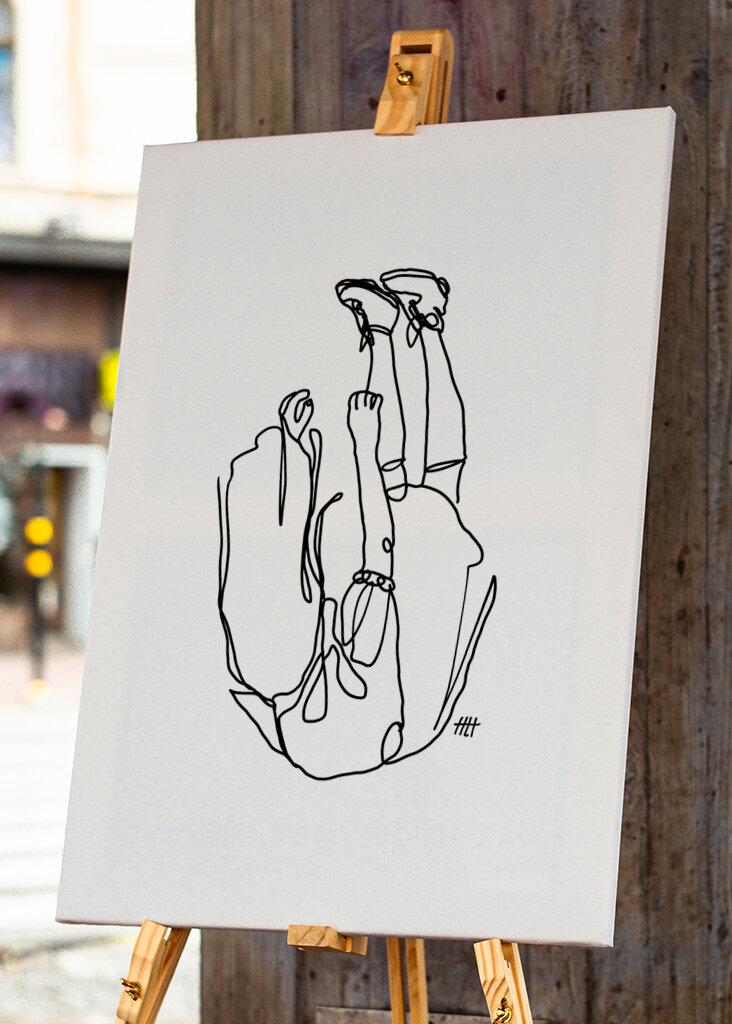 Schwebende Linescape