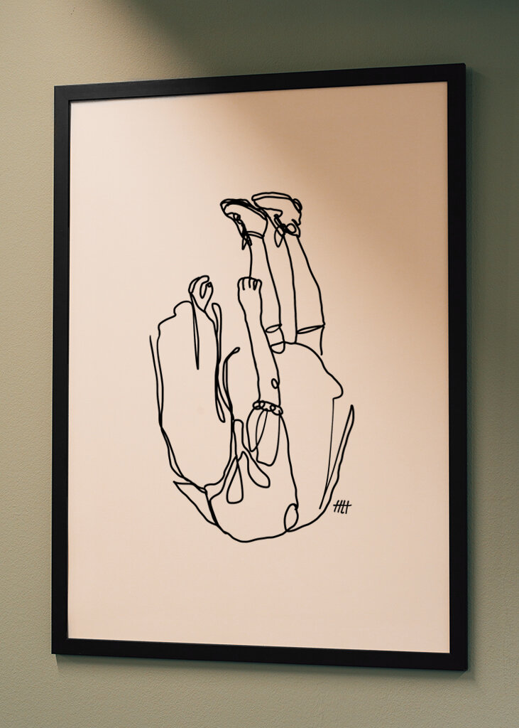 Schwebende Linescape