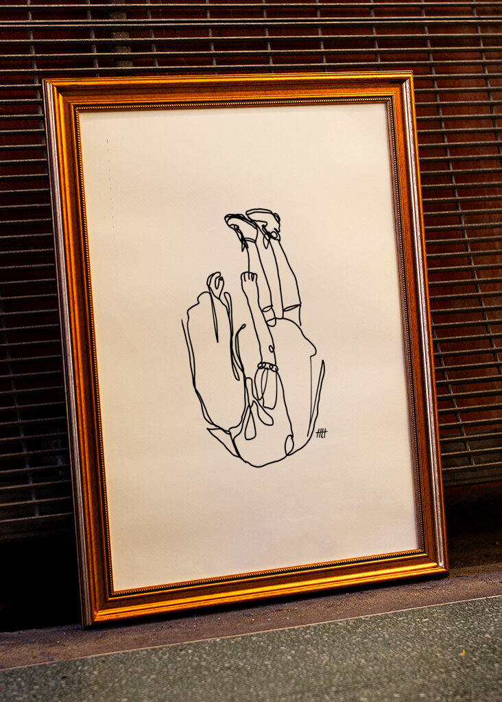 Schwebende Linescape