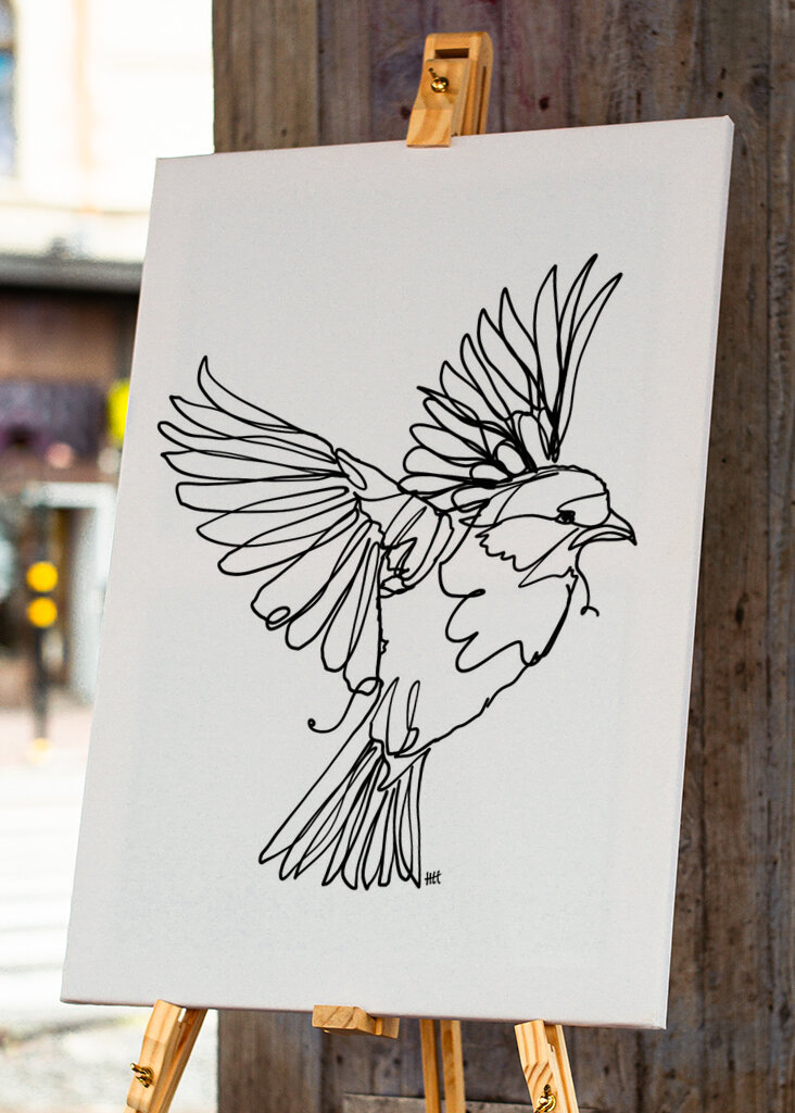 Virtaava lintujen armo