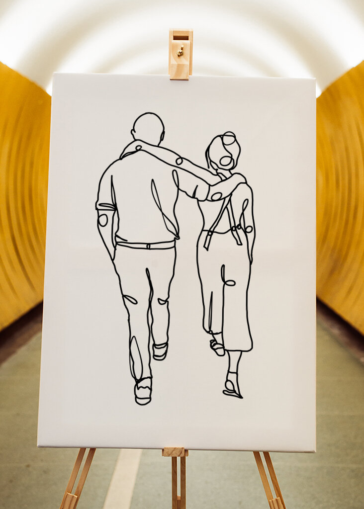 Gemeinsam spazieren gehen