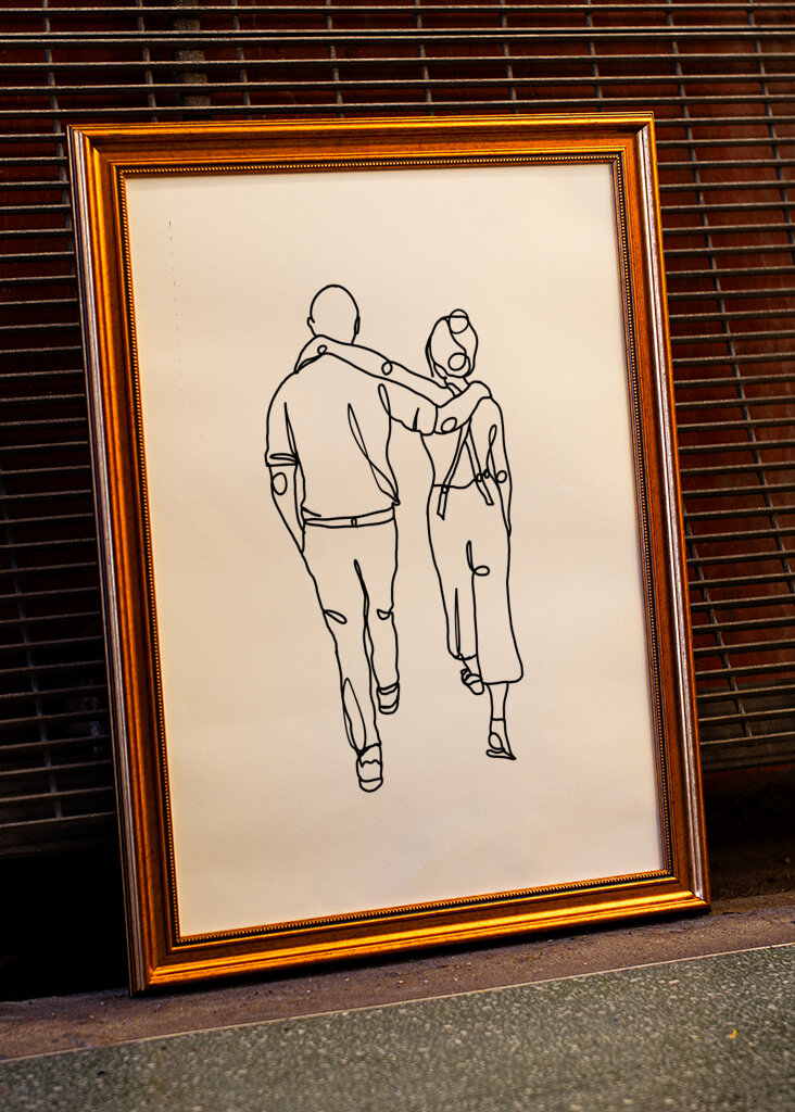 Gemeinsam spazieren gehen