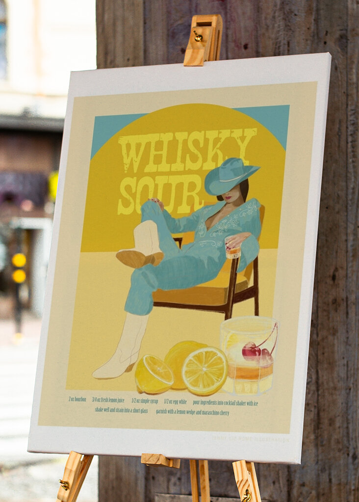 Cowgirl's Chill Vibe