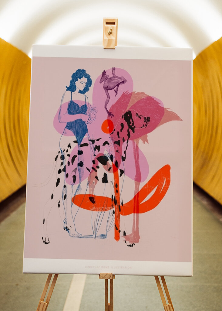 Fusione del paesaggio onirico