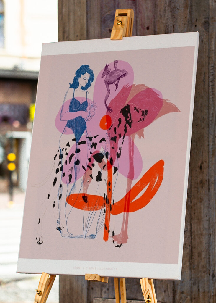 Fusione del paesaggio onirico