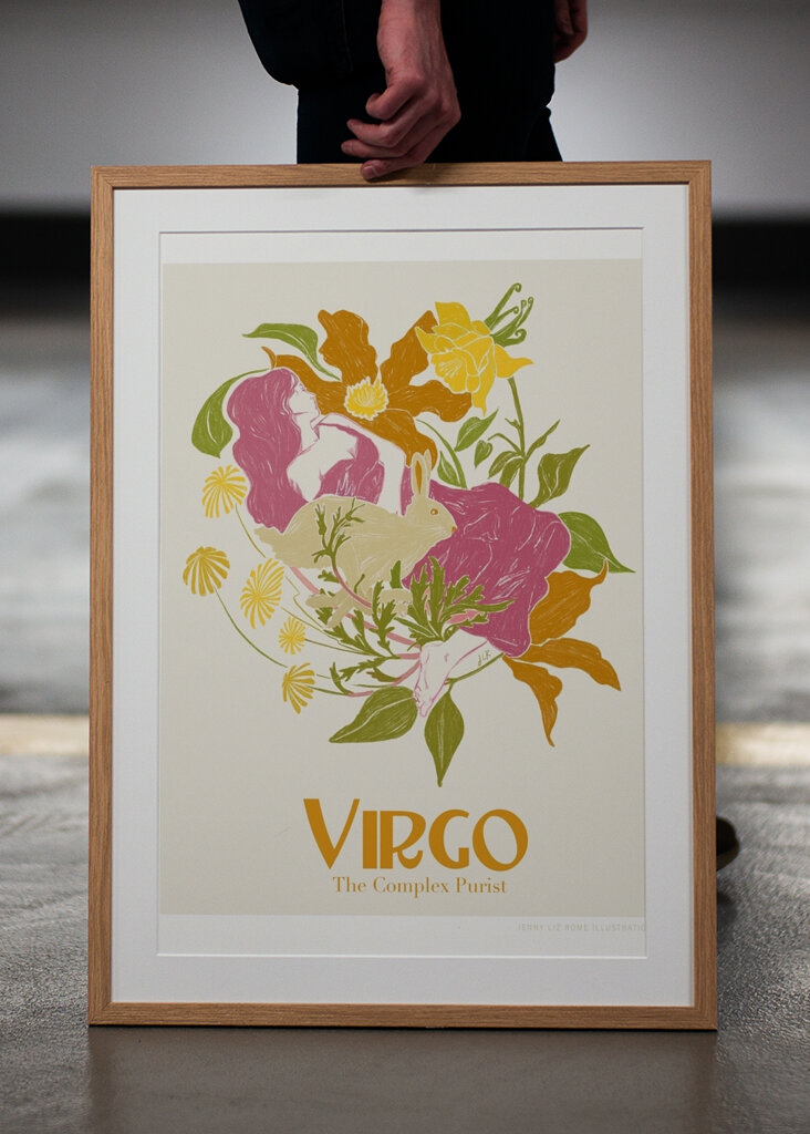 Der blumige Traum der Jungfrau